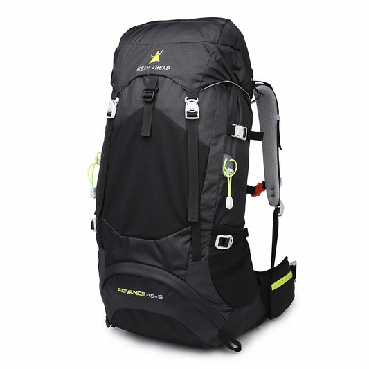 Advance 50L Hiking Backpack Black 1