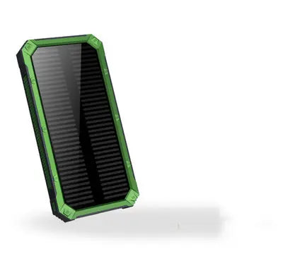 Adventure 36Wh Solar Cell Power Bank Green - Hiking Backpack 