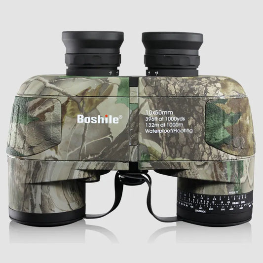 Boshile 10x50 Binoculars Camouflage Gray - Hiking Backpack 