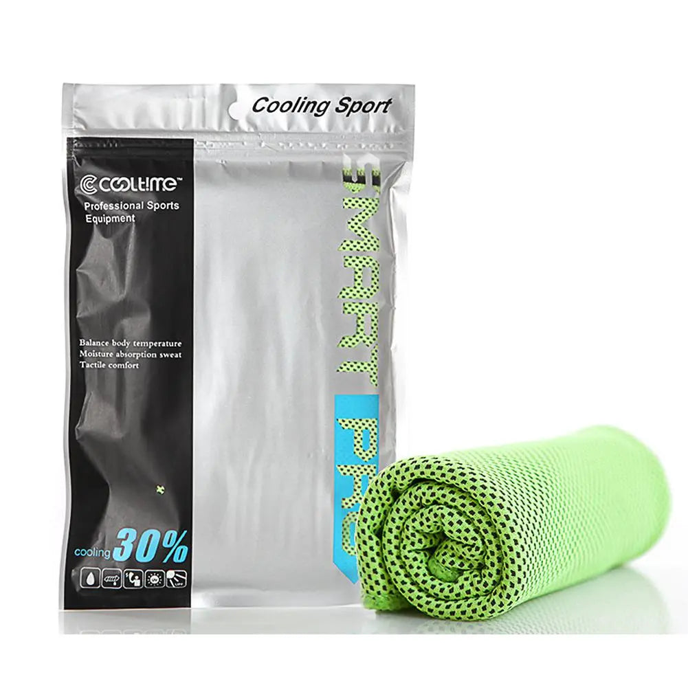 Cooltime 70g Quick-Drying Towel Green - Hiking Backpack 