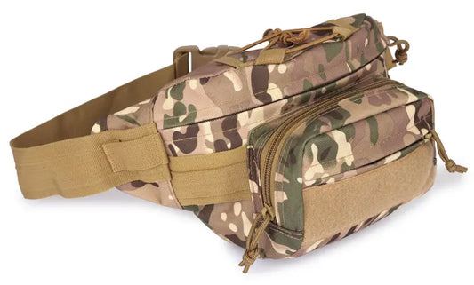 Desert 290g Belt Bag Camouflage Brown - Hiking Backpack 