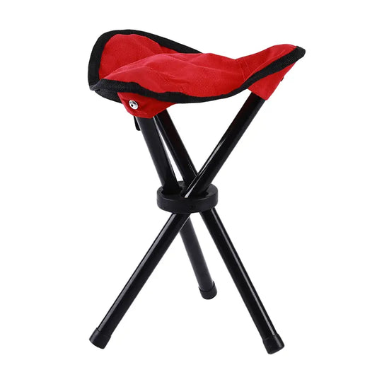 Discovery 540g Mini Folding Chair Red - Hiking Backpack 