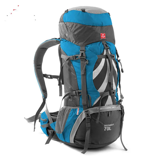 Discovery 70L Hiking Backpack Blue 1