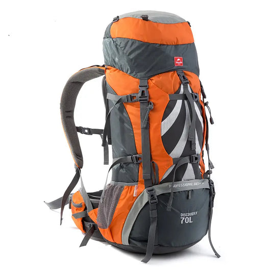 Discovery 70L Hiking Backpack Orange 1