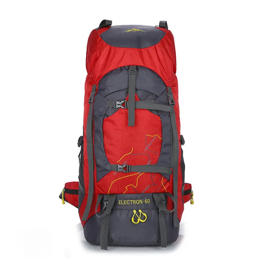 Electron 60L Hiking Backpack Red 1