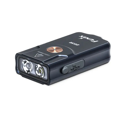 Fenix 200 Lumens Mini Flashlight Black - Hiking Backpack 