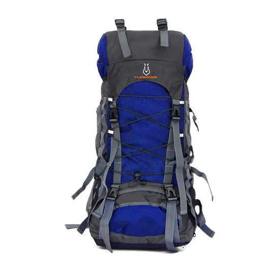 Flamehorse 60L Hiking Backpack Blue 1