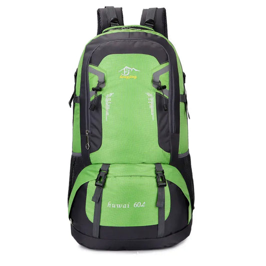 Huwai 60L Hiking Backpack Green 1
