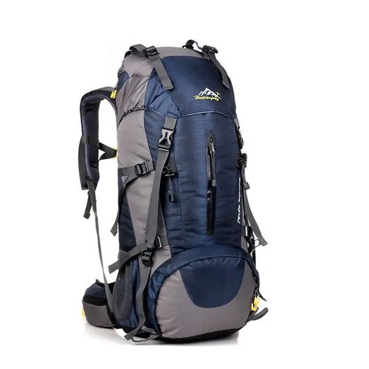 Huwaijf 50L Hiking Backpack Dark Blue 1