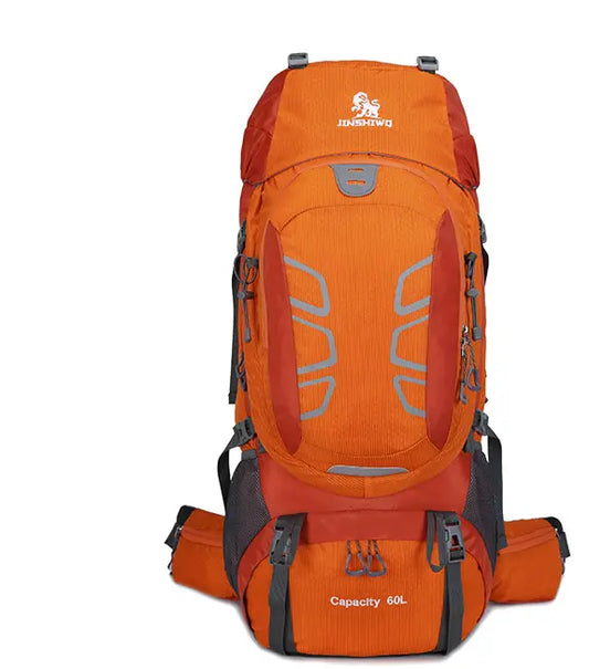 Jinshiwo 60L Hiking Backpack Orange 1