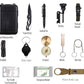 Mini Survival Kit 500g Black - Hiking Backpack 
