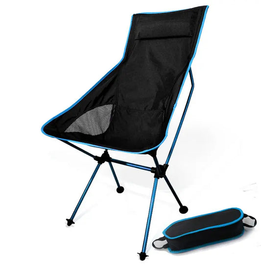 Moon 1250g Folding Chair Blue - Hiking Backpack 