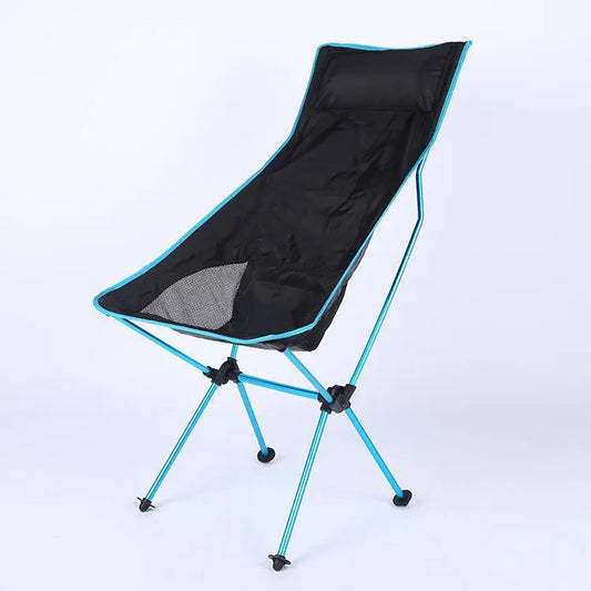 Moon 1250g Folding Chair Light Blue - Hiking Backpack 