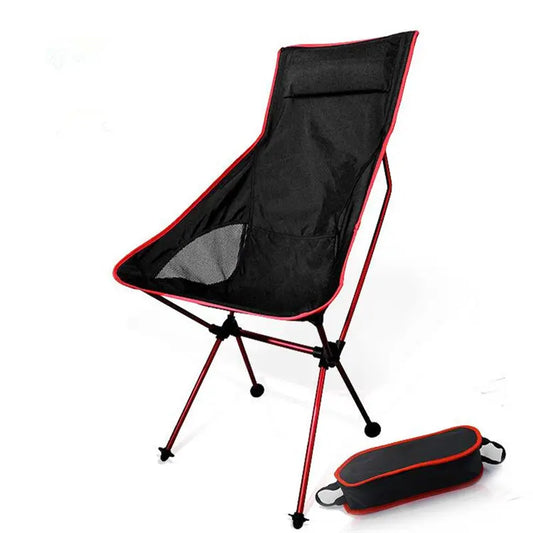 Moon 1250g Folding Chair Red - Hiking Backpack 