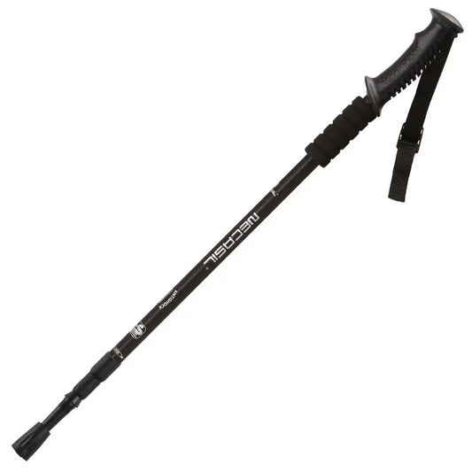 Secasil 65-135cm Walking Stick Black - Hiking Backpack 