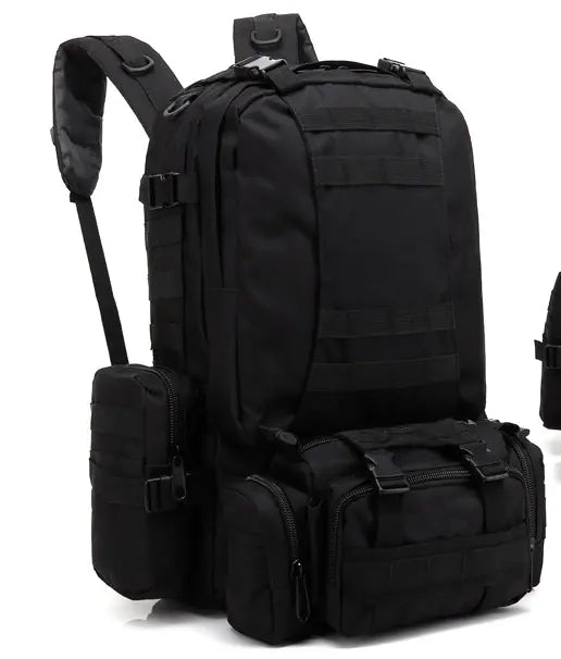 Tactical 50L Backpack Black 1