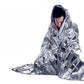 Thermal Emergency Blanket 50g Silver - Hiking Backpack 