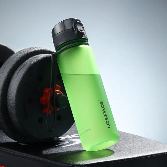 Uzspace 500-1000ml Water Bottle Green - Hiking Backpack 