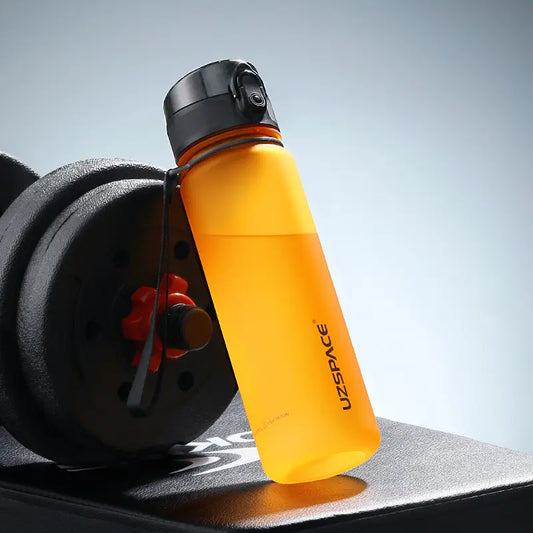 Uzspace 500-1000ml Water Bottle Orange - Hiking Backpack 