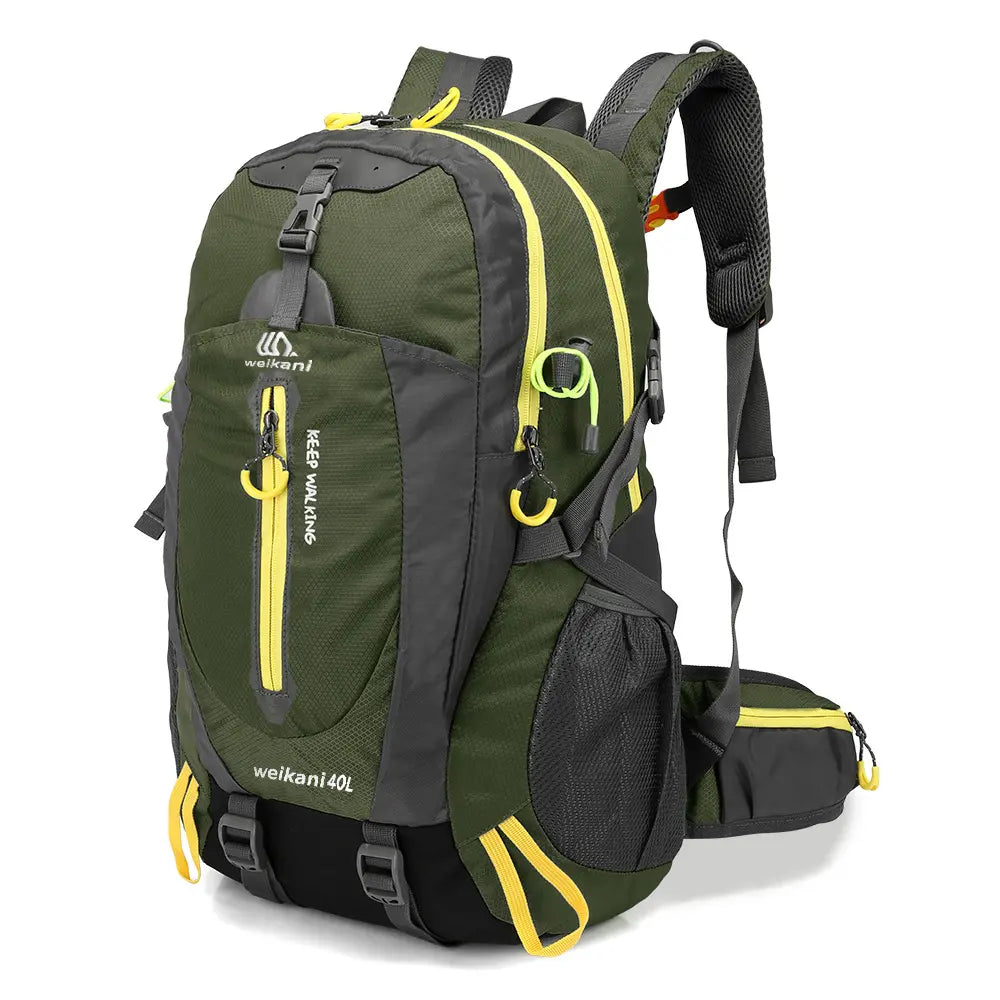 Weikani 40L Backpack Dark Green 1