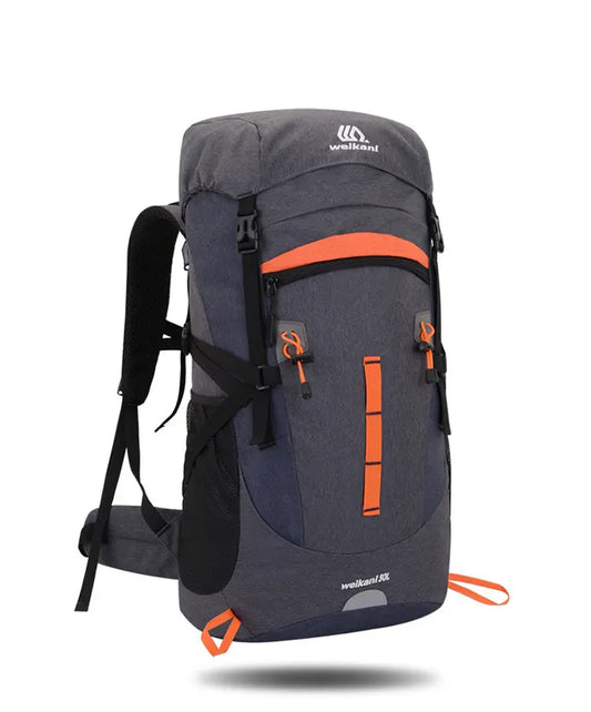Weikani 50L Hiking Backpack Gray 1