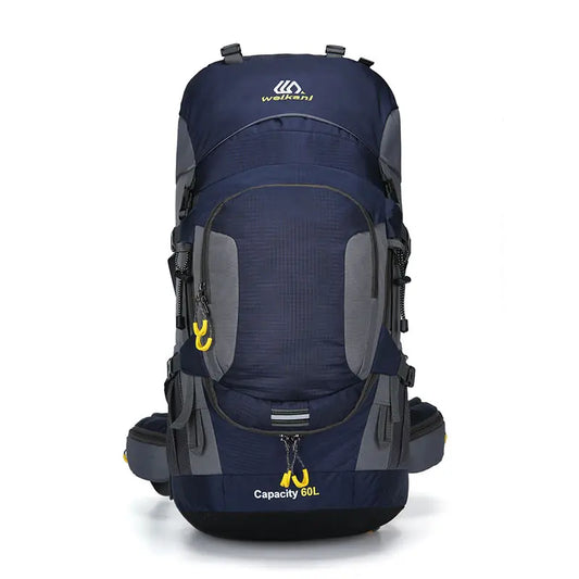 Weikani 60L Hiking Backpack Blue 1