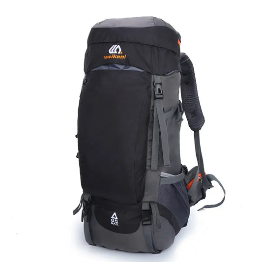 Weikani 65L Hiking Backpack Black 1