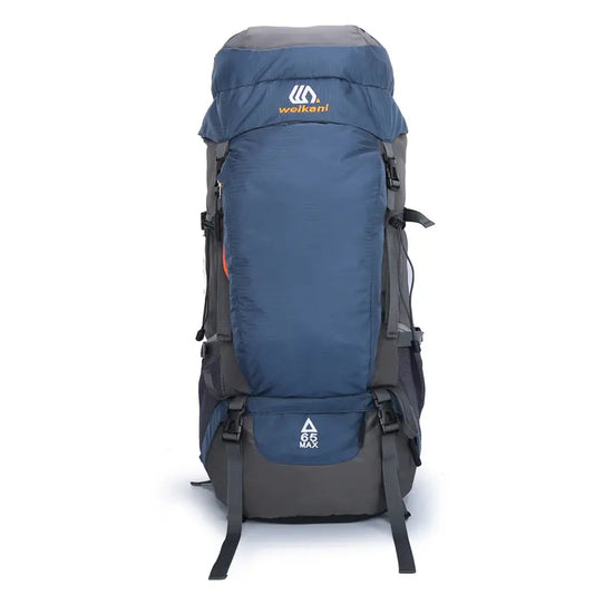 Weikani 65L Hiking Backpack Blue 1